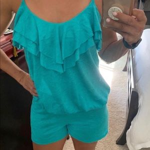 Turquoise romper